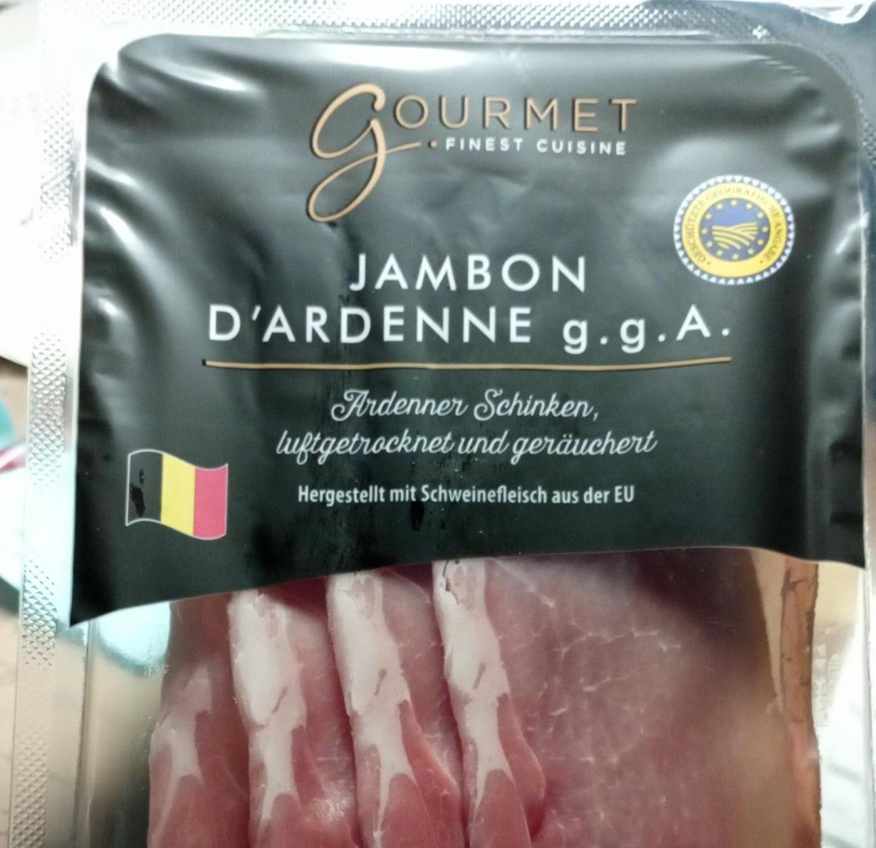 Fotografie - Jambon d'ardenne g.g.A. Gourmet finest cuisine