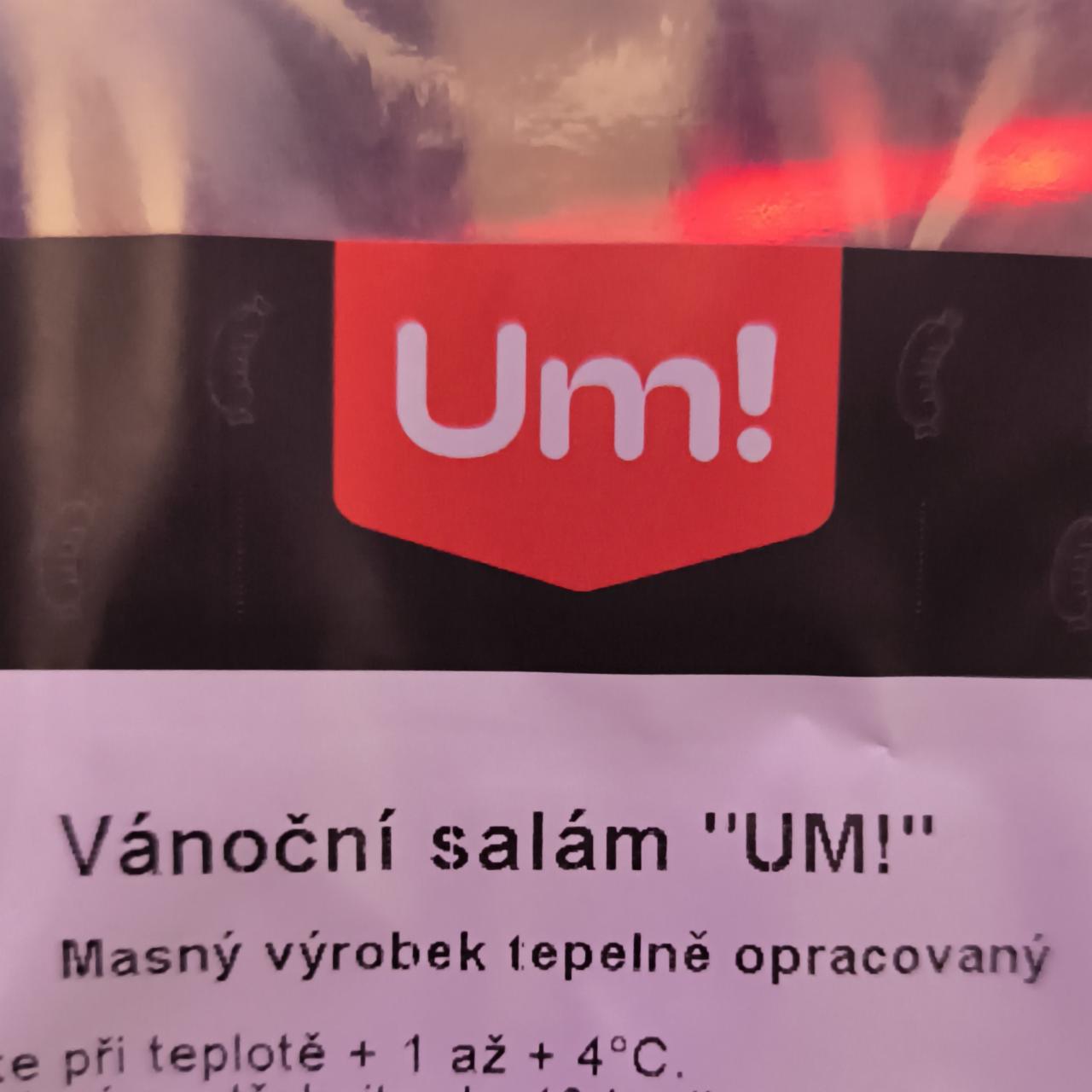 Fotografie - Vánoční salám Um!