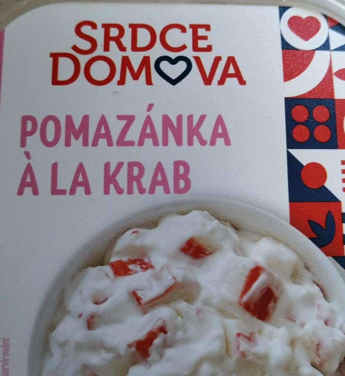 Fotografie - Pomazánka á la krab Srdce domova