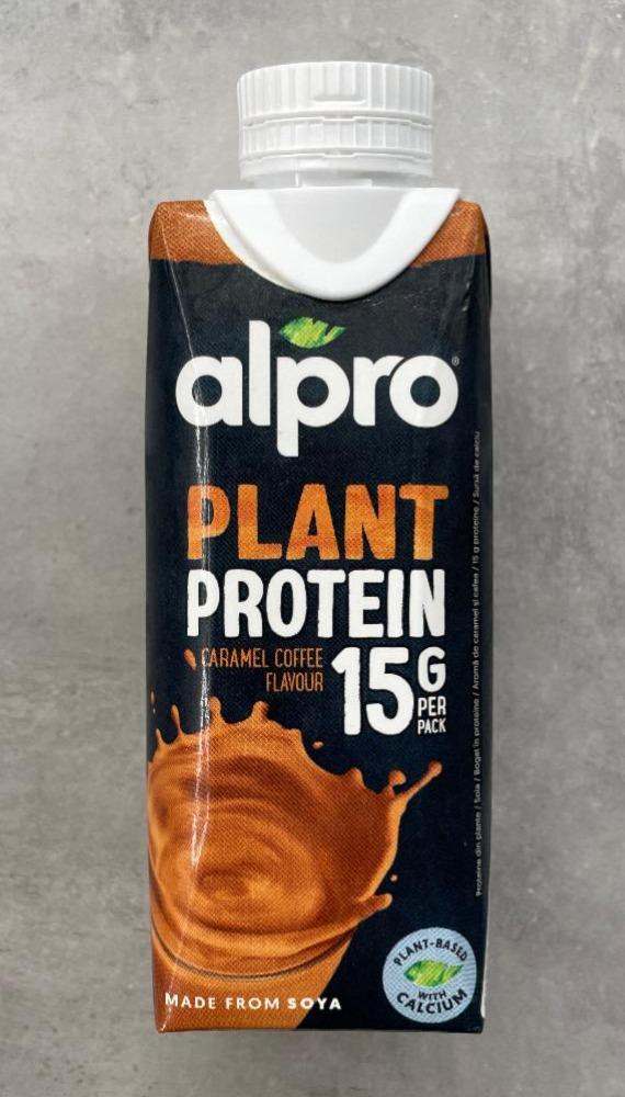 Fotografie - Plant protein caramel coffee flavour 15g Alpro