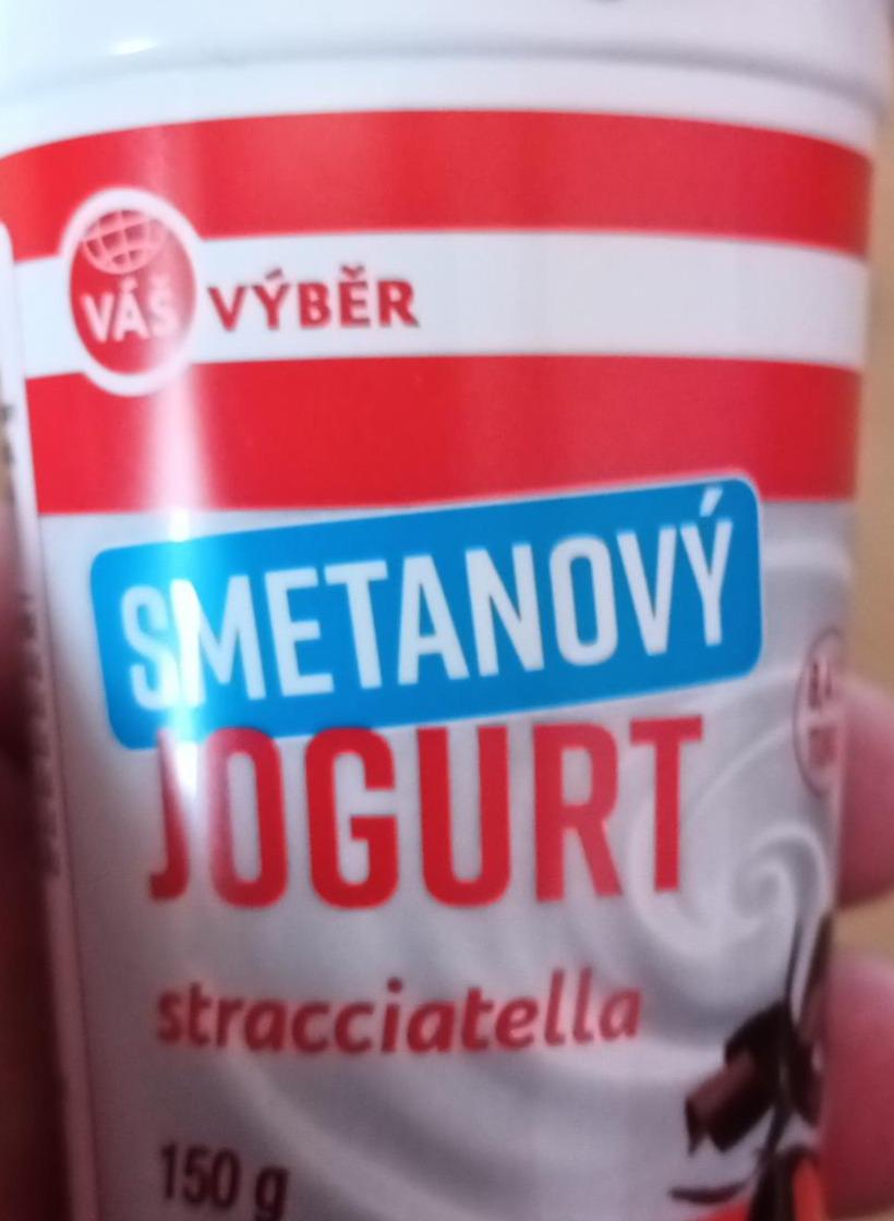 Fotografie - Smetanový jogurt stracciatella Váš Výběr