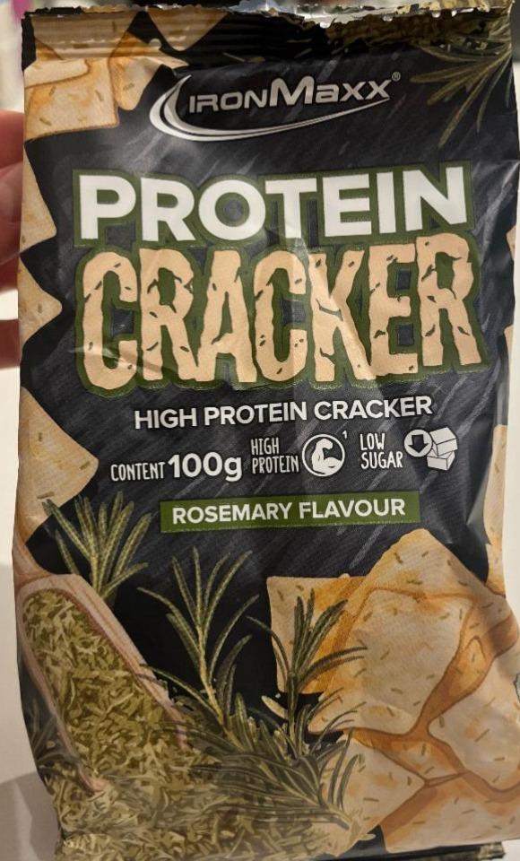 Fotografie - Protein cracker rosemary flavour IronMaxx