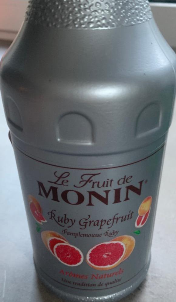 Fotografie - Le fruit de monin ruby grapefruit Monin