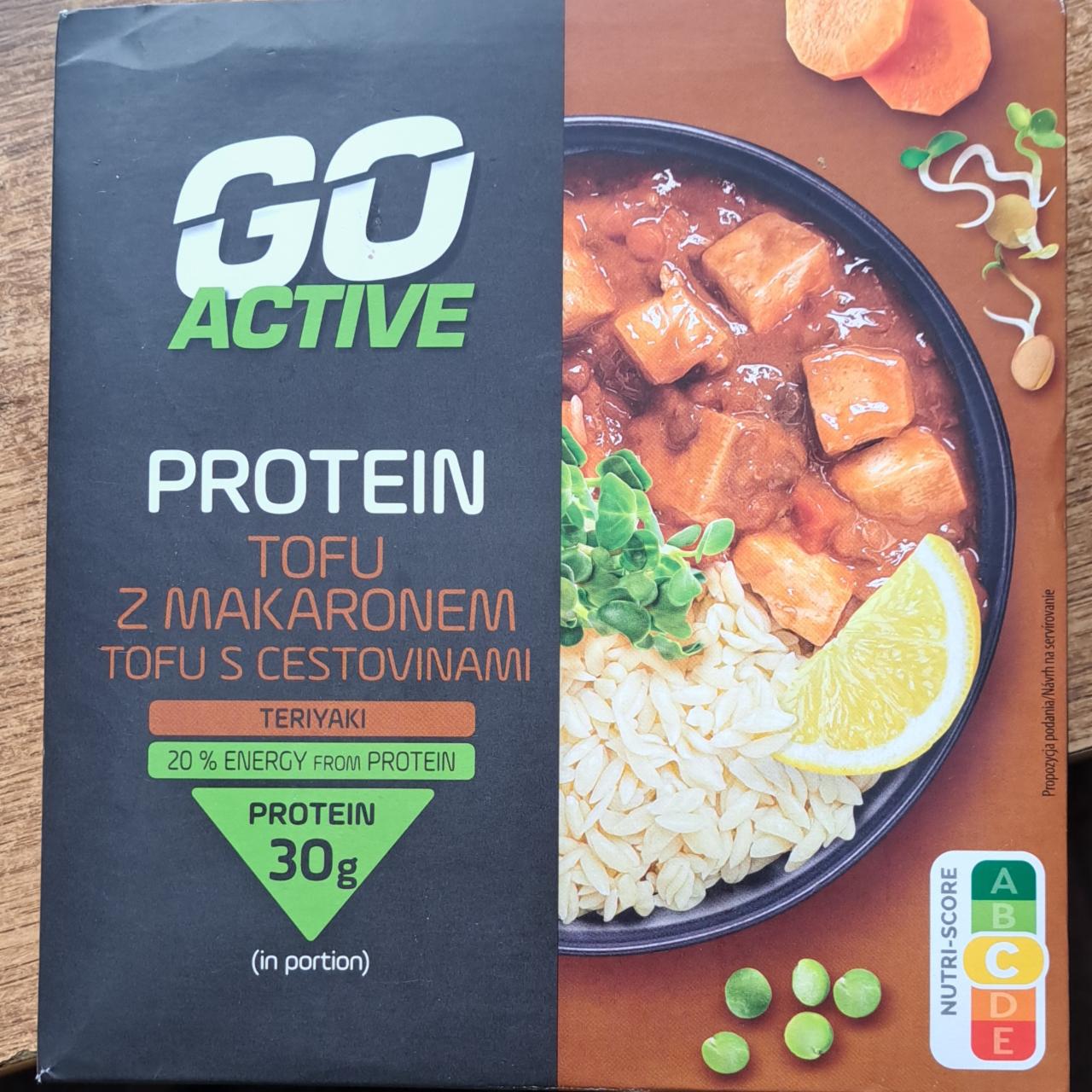 Fotografie - Protein tofu z makaronem teriyaki Go Active