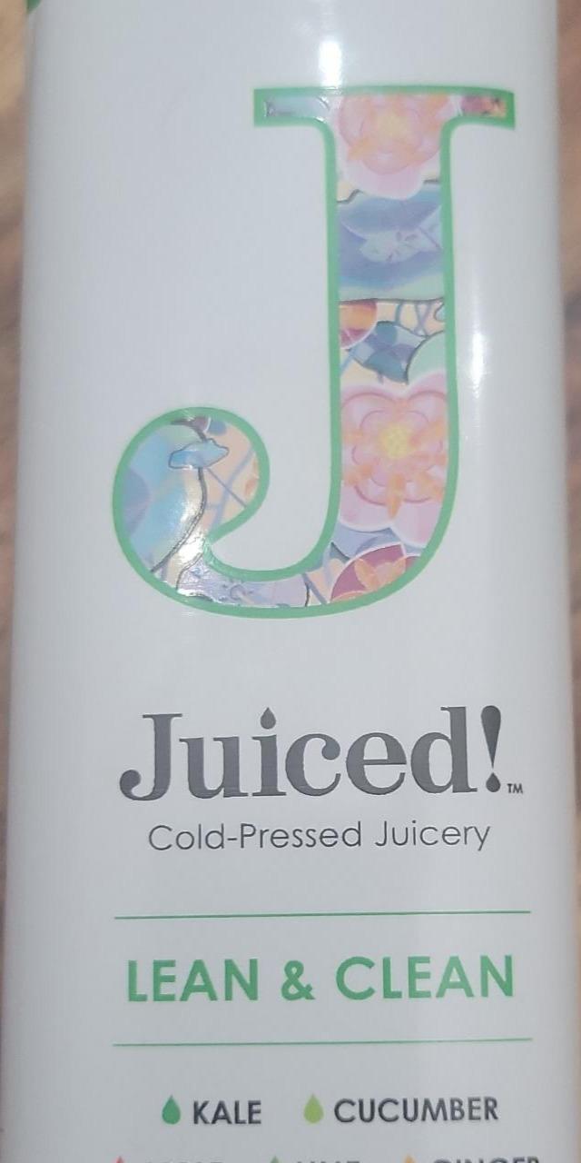 Fotografie - Juiced! Lean & Clean