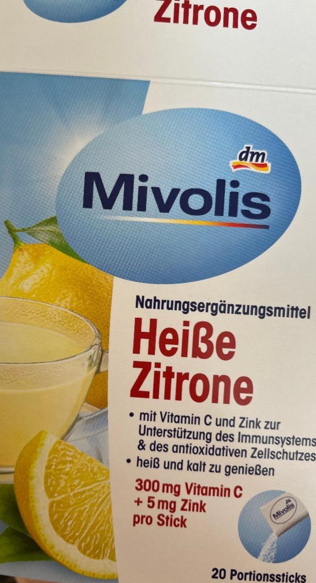 Fotografie - Mivolis horký nápoj citron