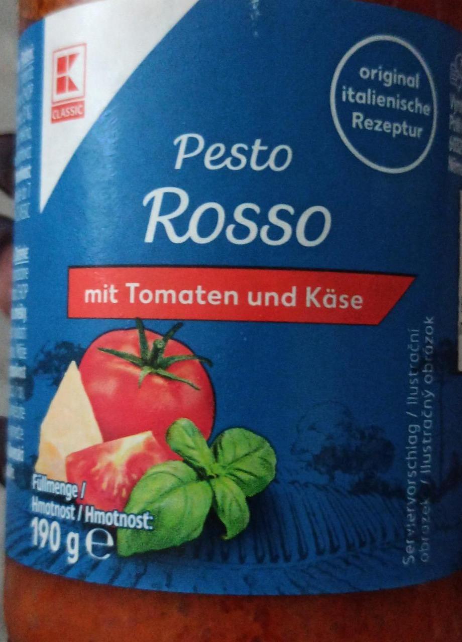 Fotografie - Pesto rosso mit tomaten und käse K-Classic