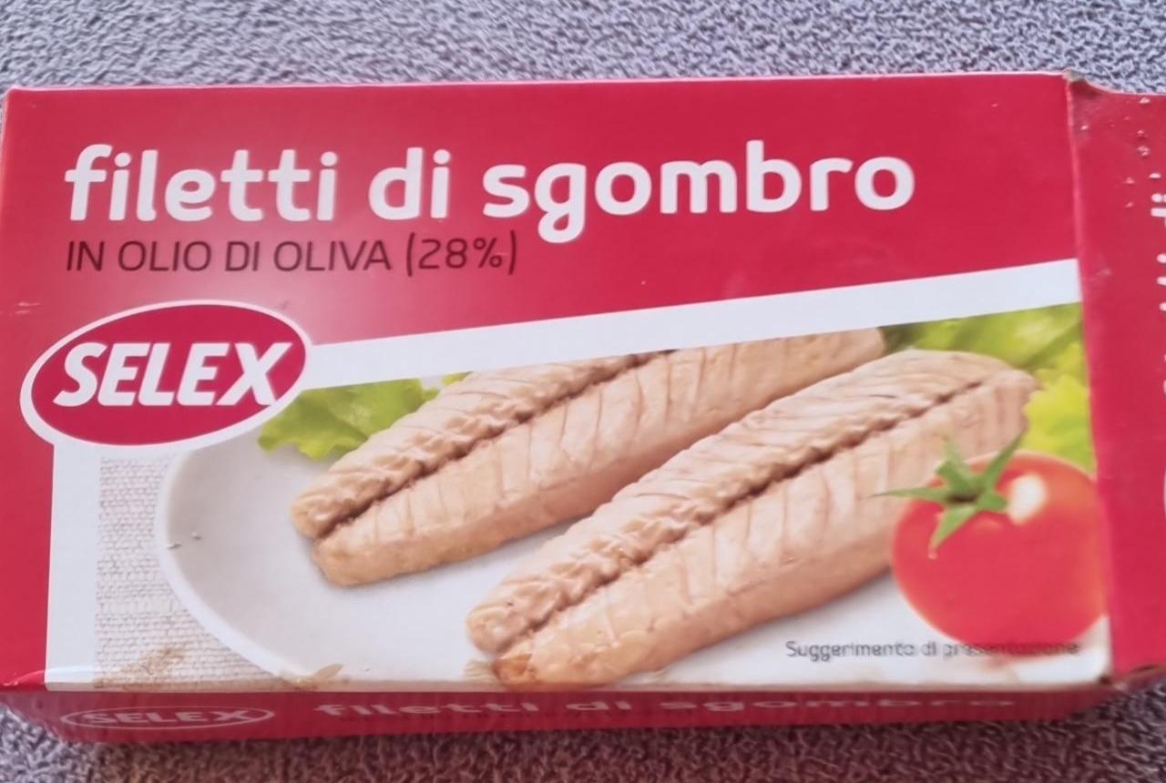 Fotografie - Filetti di sgombro in olio di oliva Selex