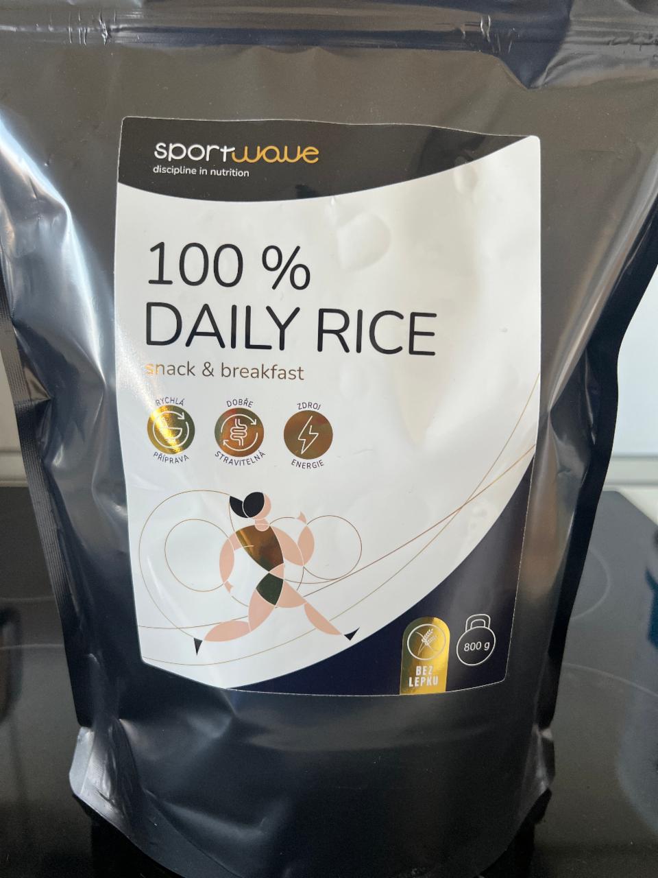 Fotografie - 100% daily rice snack & breakfast SportWave