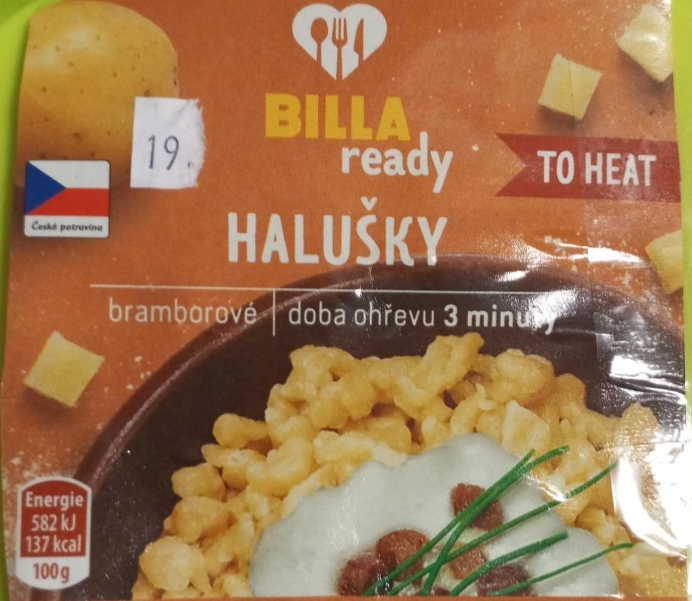 Fotografie - Halušky bramborové Billa ready