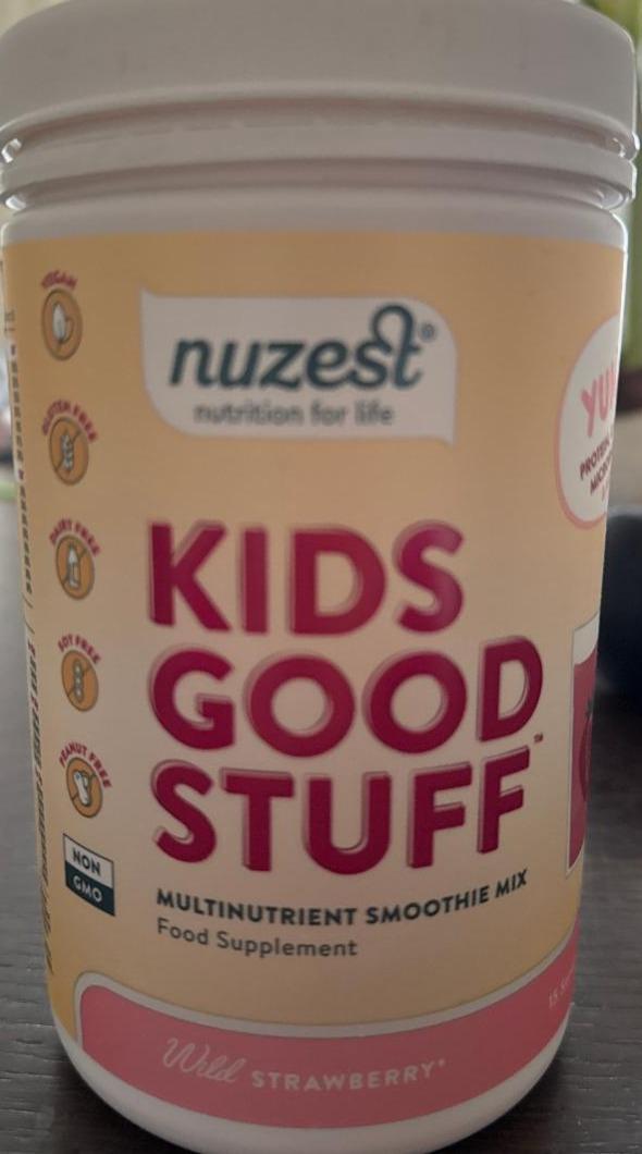 Fotografie - Kids good stuff smoothie nuzest