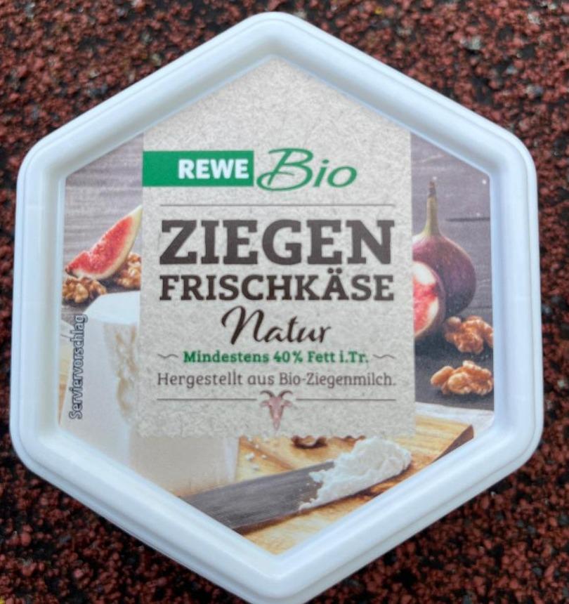 Fotografie - Ziegen frischkäse natur Rewe bio