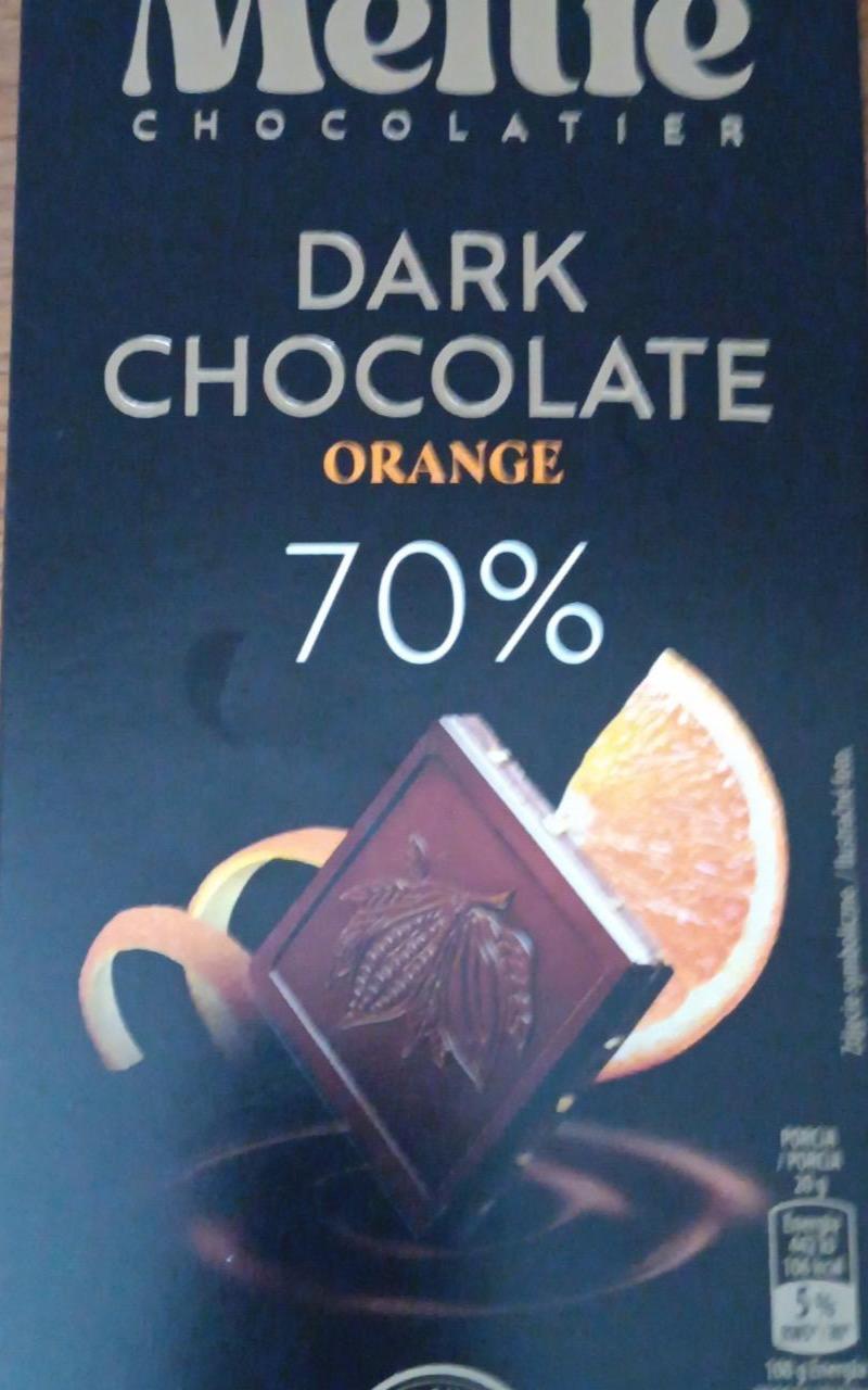 Fotografie - Dark chocolate orange Meltie