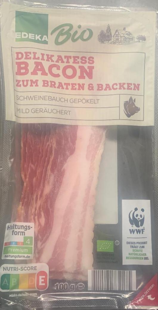 Fotografie - Delikatess bacon zum braten & backen Edeka