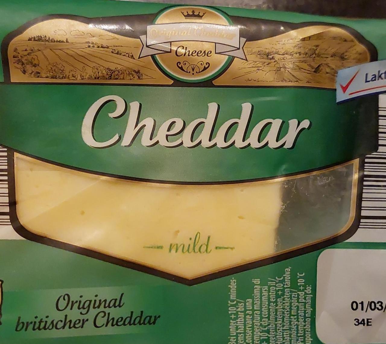 Fotografie - Cheddar mild Original Chedar Cheese