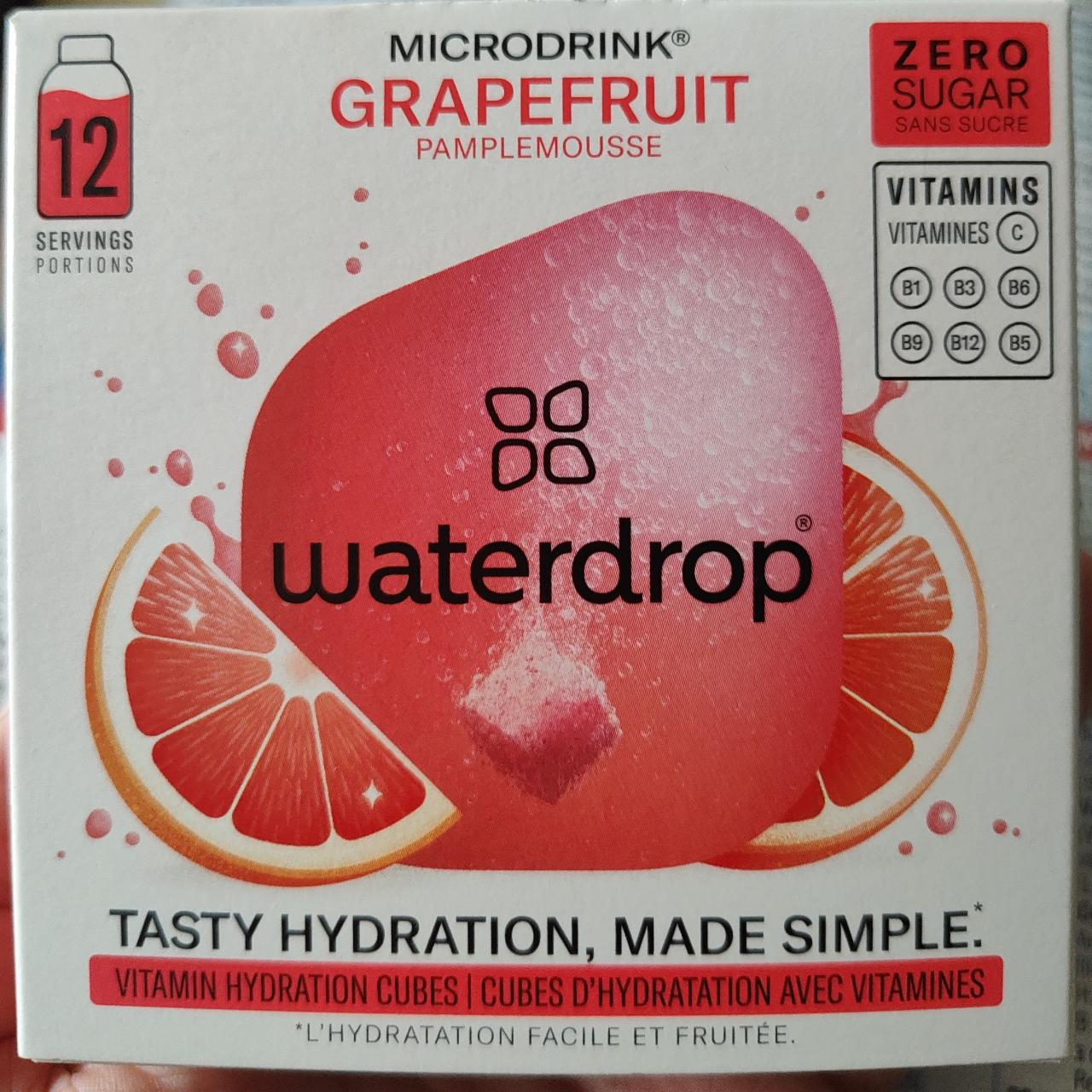 Fotografie - Microdrink grapefruit Waterdrop