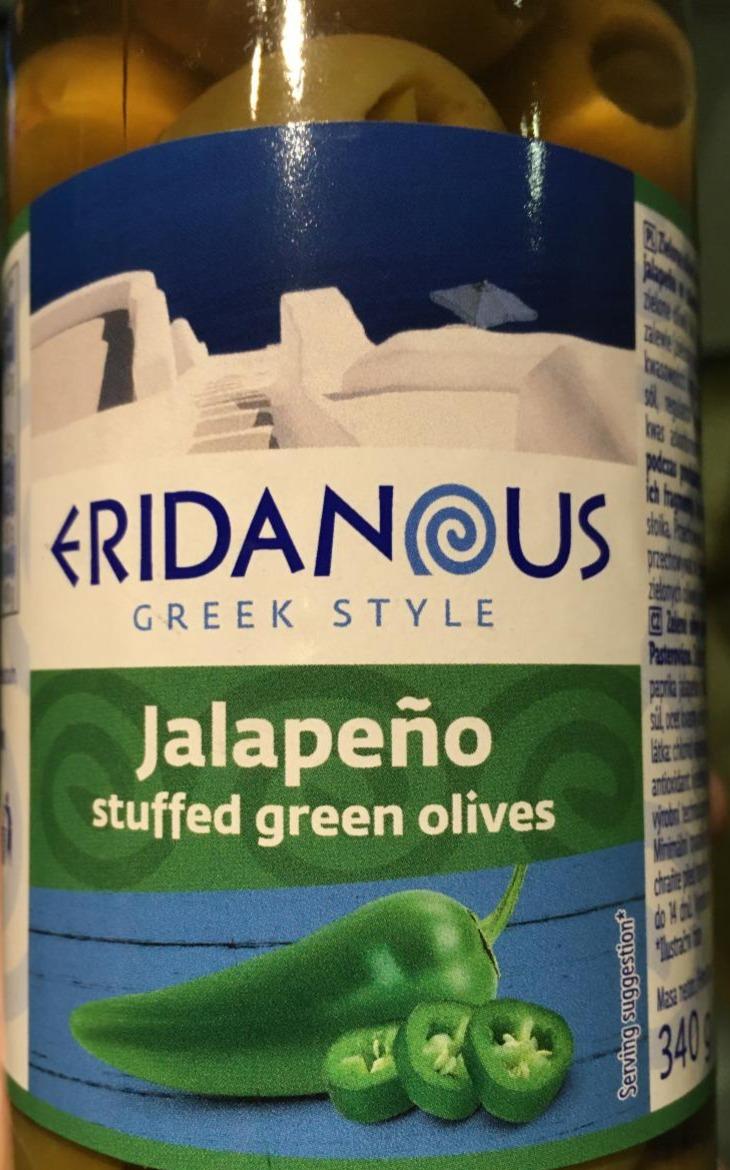 Fotografie - Jalapeňo stuffed green olives Eridanous