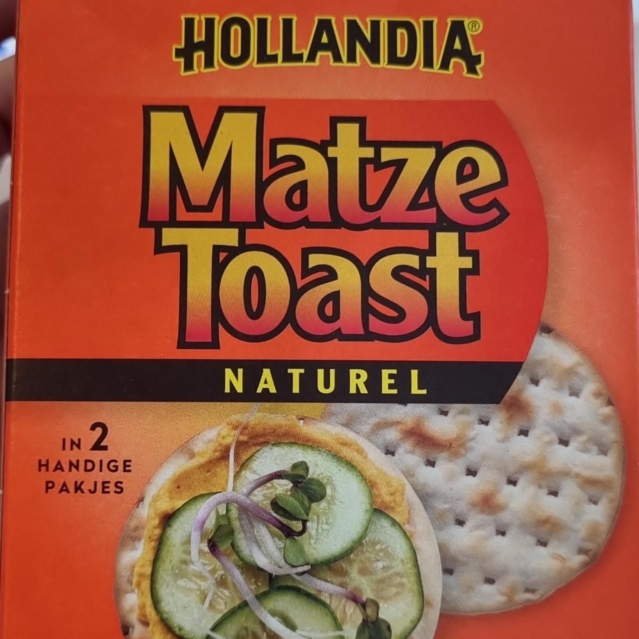 Fotografie - Matze toast naturel Hollandia