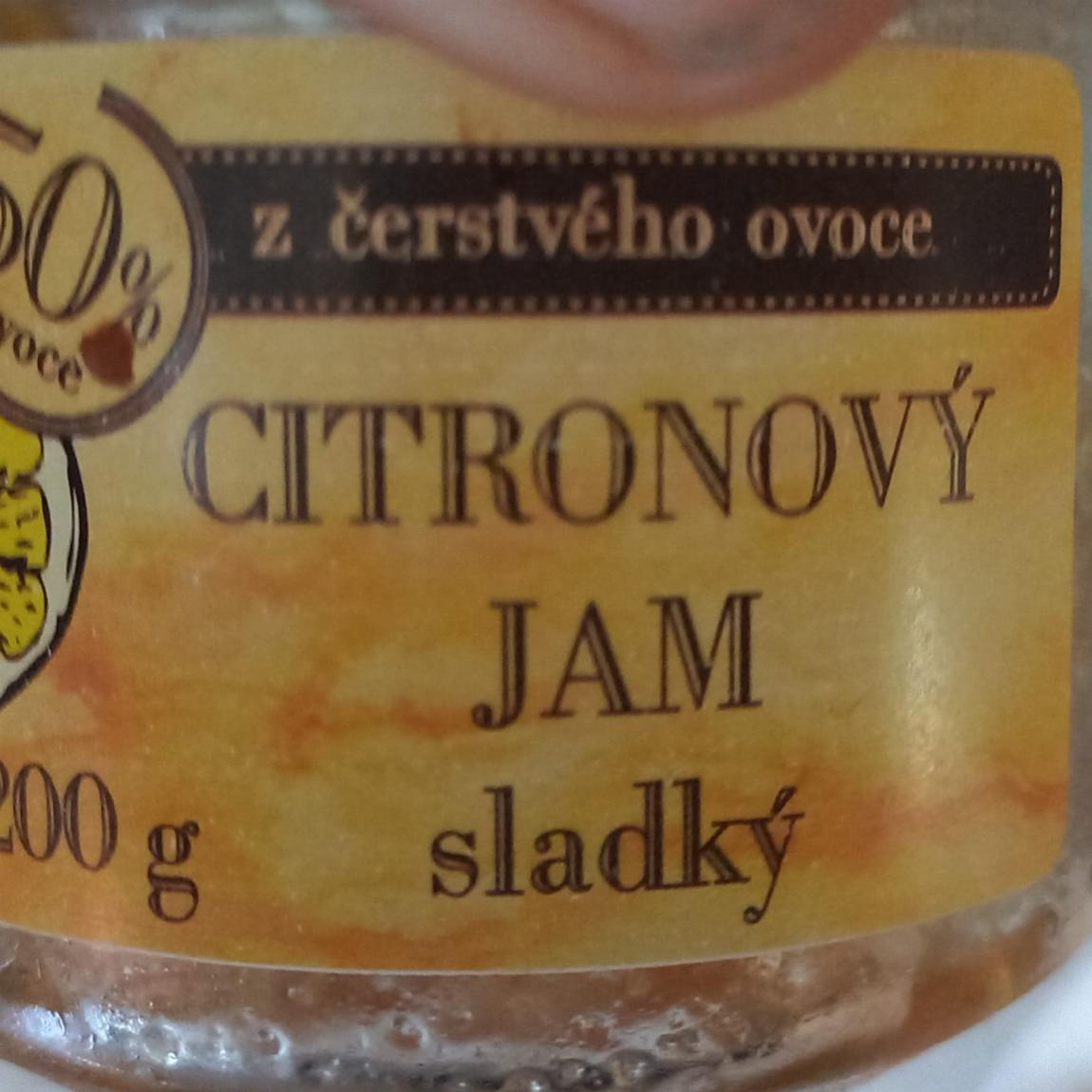 Fotografie - Citronový Jam Marmeládový Mlýn