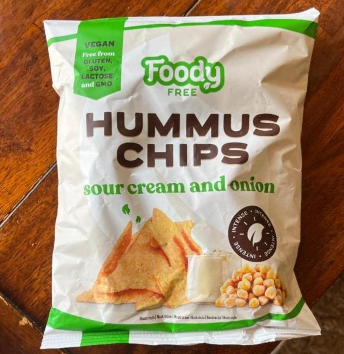 Fotografie - Hummus chips sour cream and onion Foody