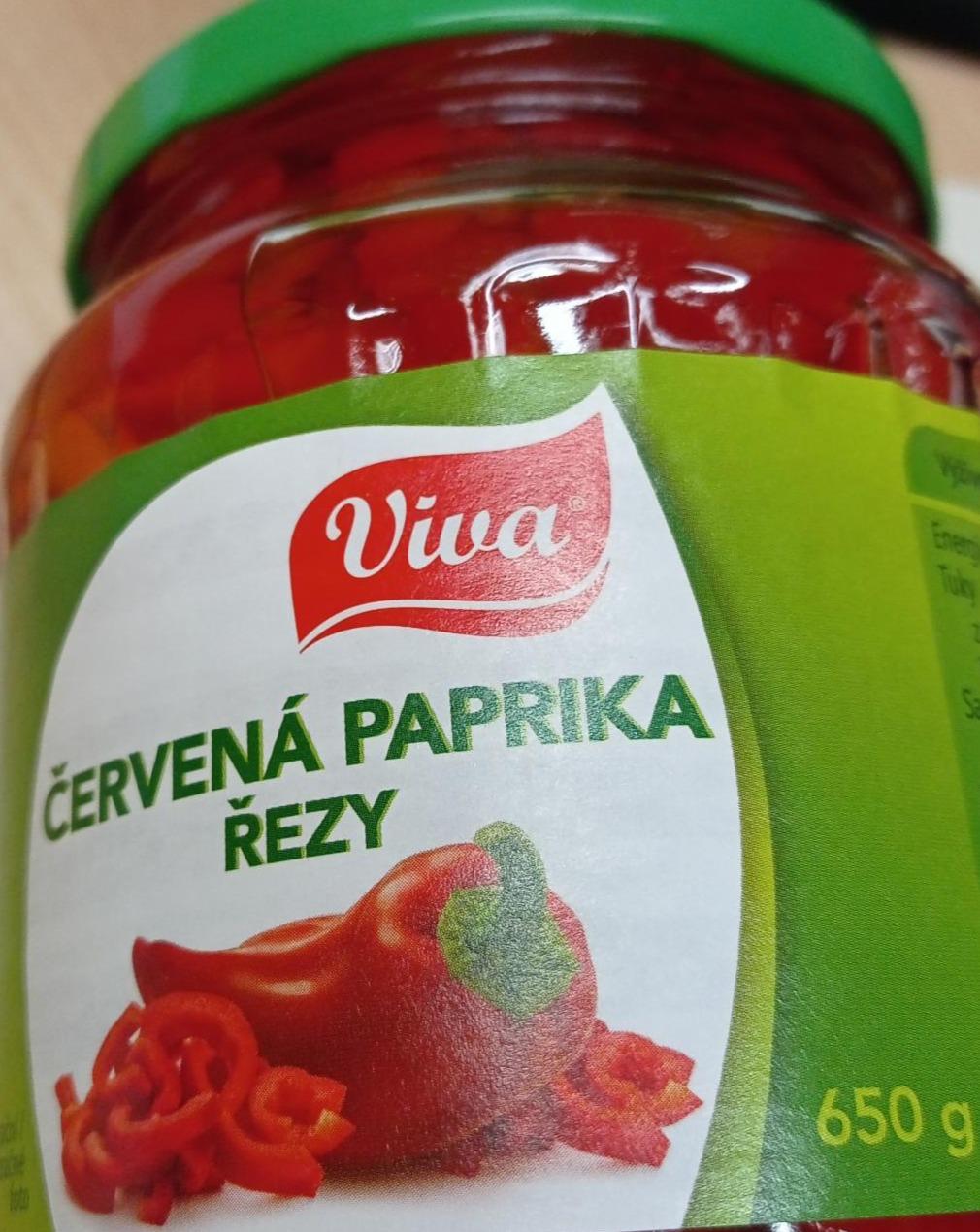 Fotografie - Červená paprika řezy Viva