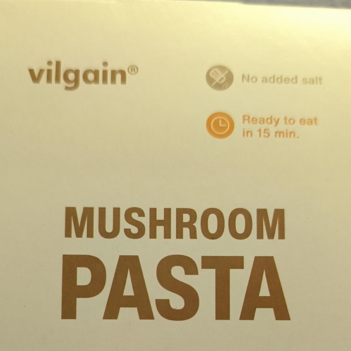 Fotografie - Mushroom pasta Vilgain