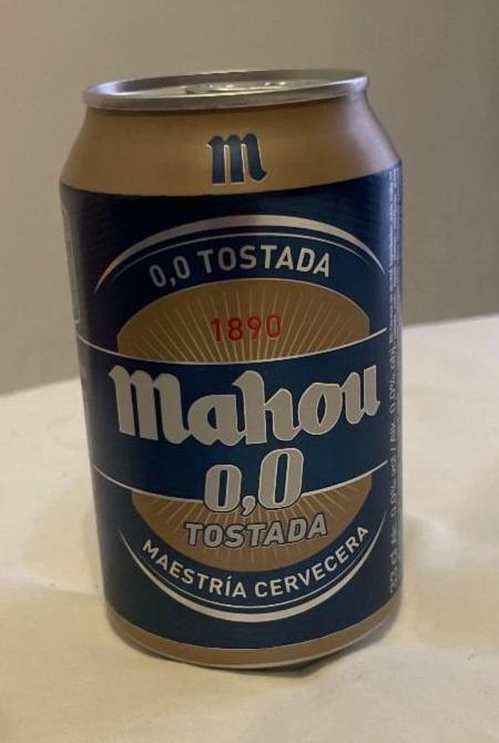 Fotografie - 0,0 Tostada Mahou