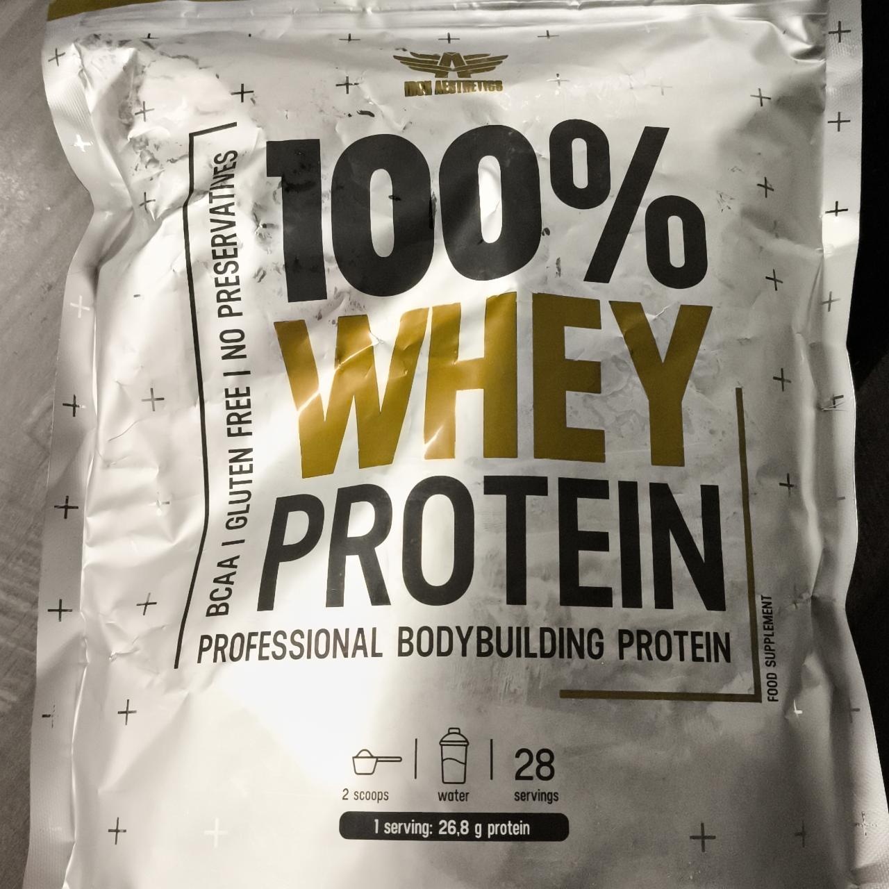 Fotografie - 100% whey protein Iron Aesthetics