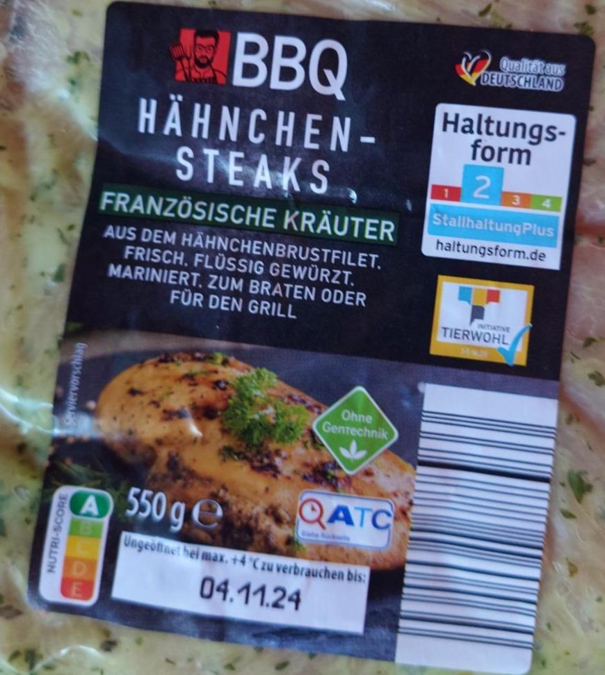 Fotografie - Hähnchensteaks französische kräuter BBQ