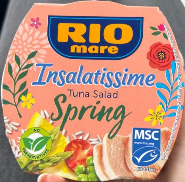 Fotografie - Insalatissime tuna salad spring Rio mare