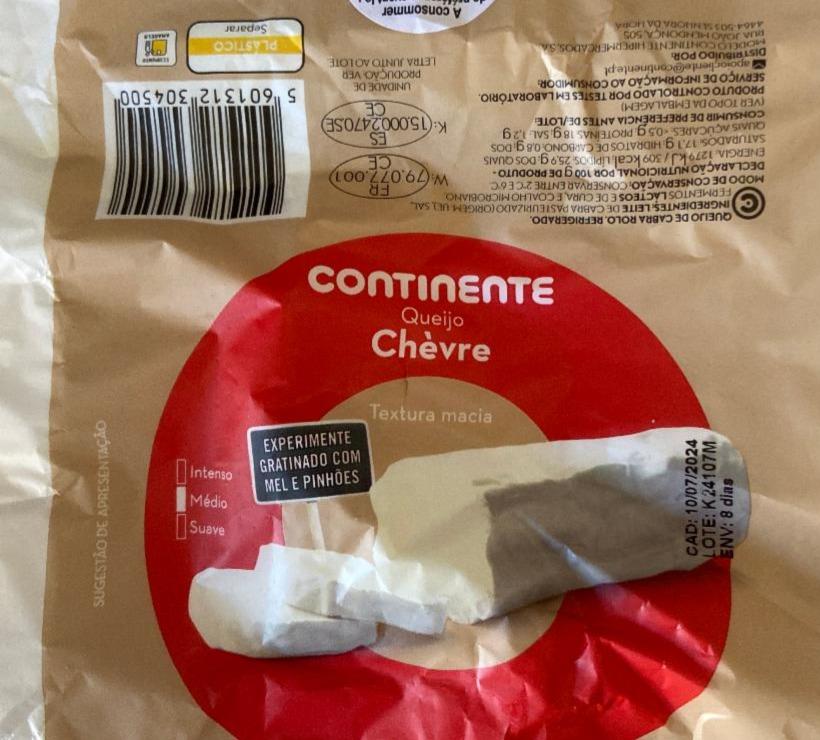 Fotografie - Queijo chèvre Continente