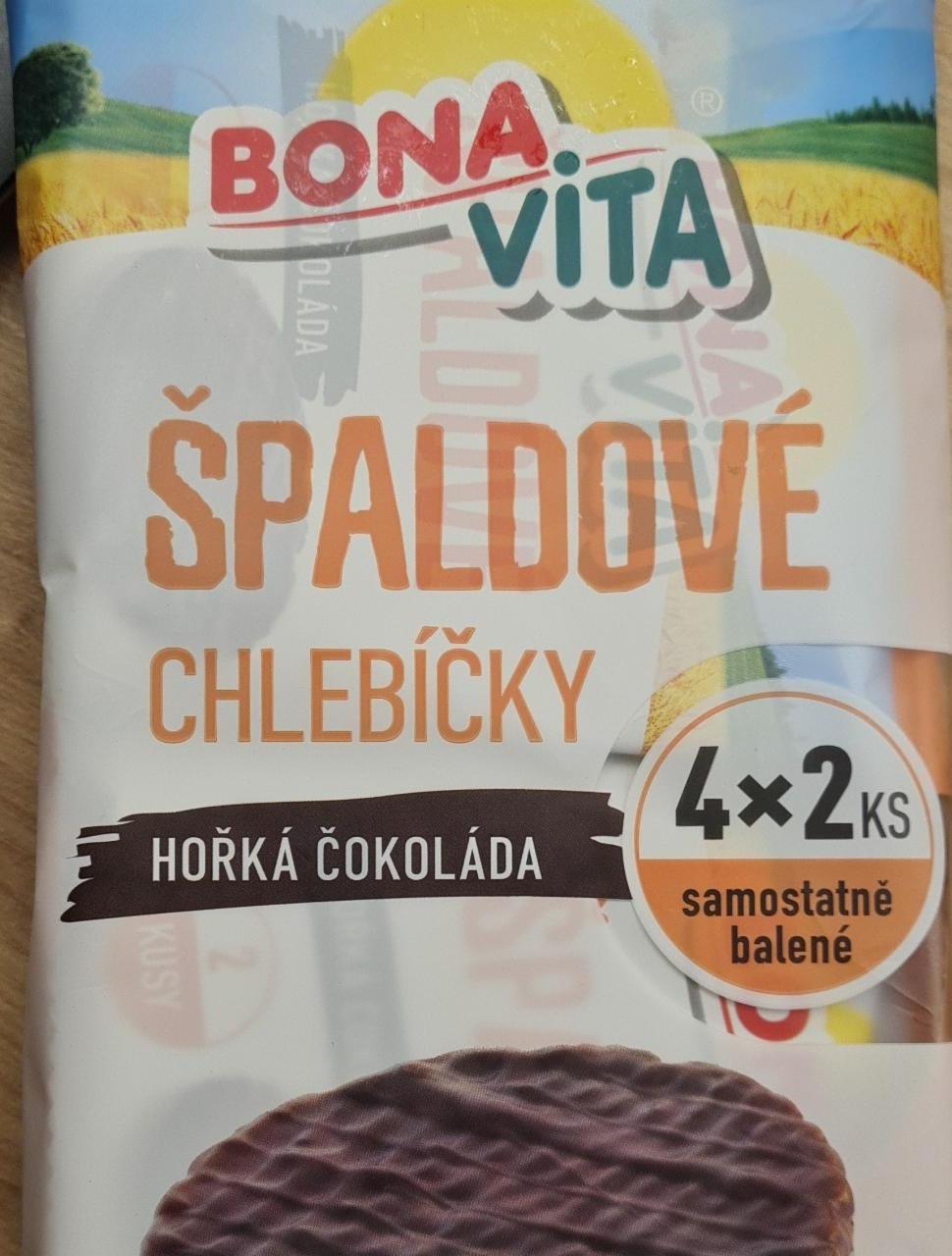 Fotografie - Špaldové chlebíčky hořká čokoláda Bonavita