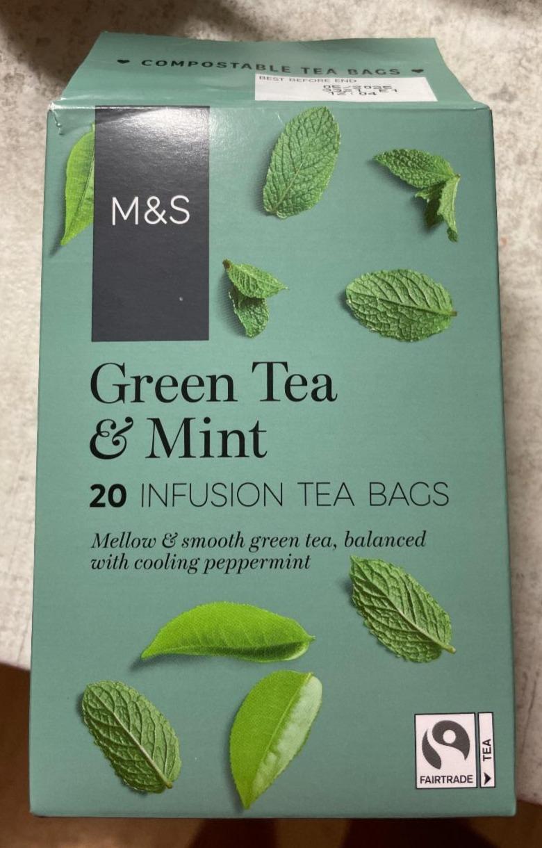 Fotografie - Green tea & mint M&S