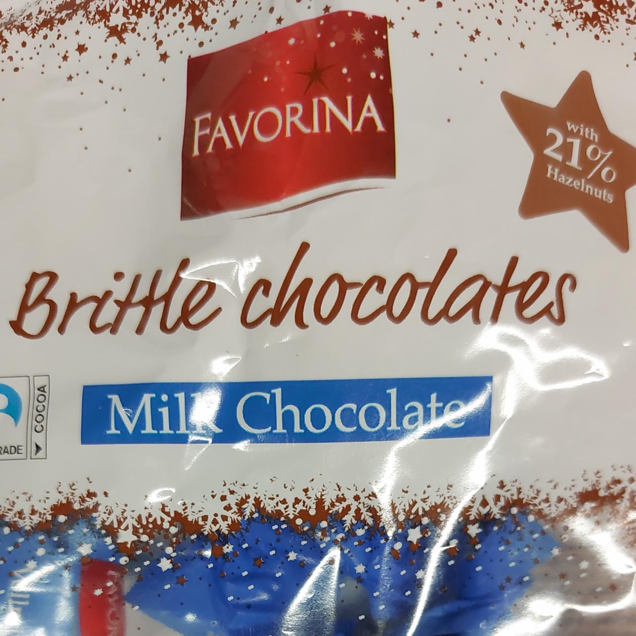 Fotografie - Brittle chocolates Favorina