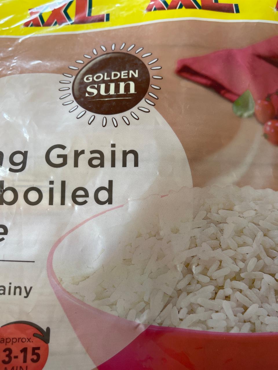 Fotografie - Long grain parboiled rice Golden Sun