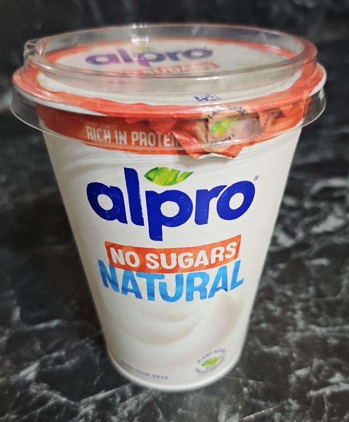 Fotografie - Alpro jogurt Natur bez cukru