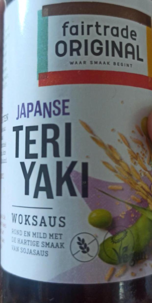 Fotografie - Japanese teriyaki woksaus Fairtrade Original