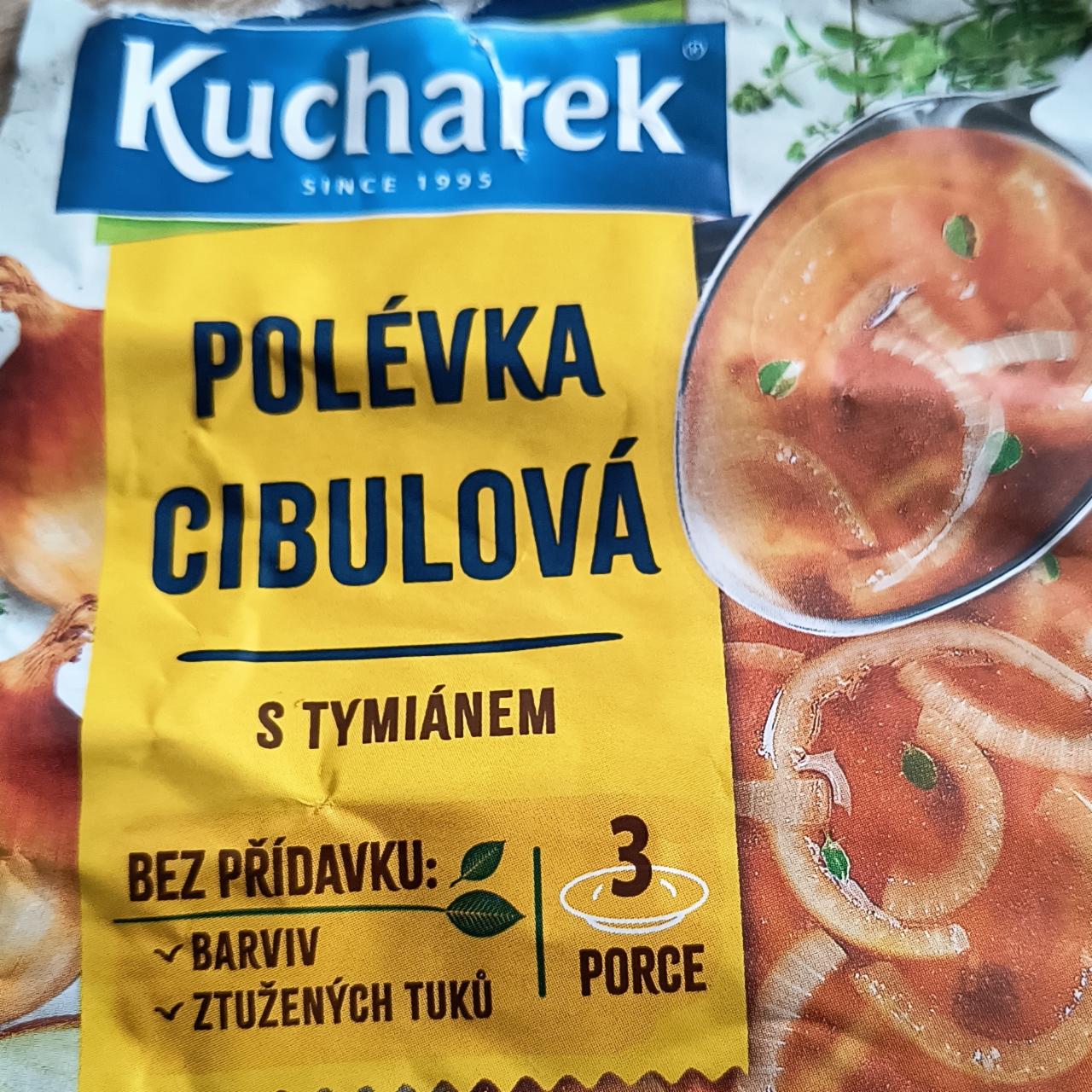 Fotografie - Polévka cibulová s tymiánem Kucharek