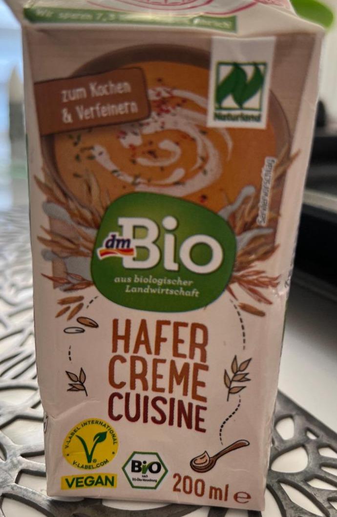 Fotografie - Hafer creme cuisine dmBio