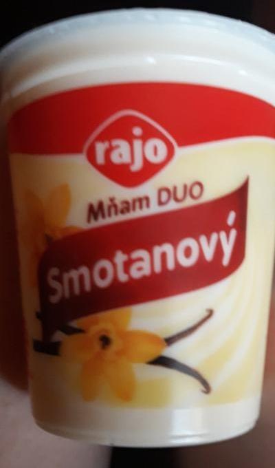 Fotografie - Mňam duo smotanový jogurt vanilkový Rajo