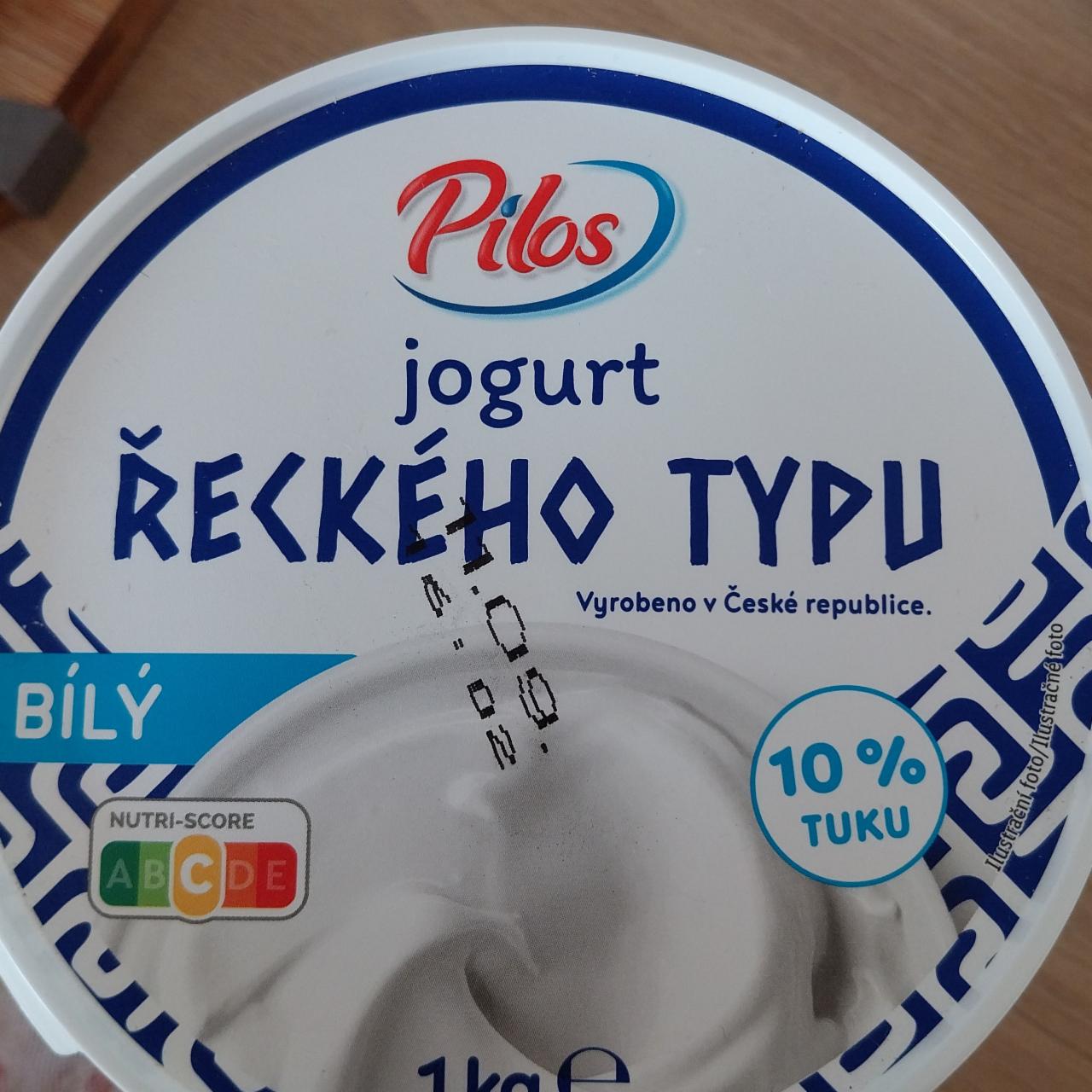 Fotografie - Jogurt řeckého typu 10% tuku Pilos