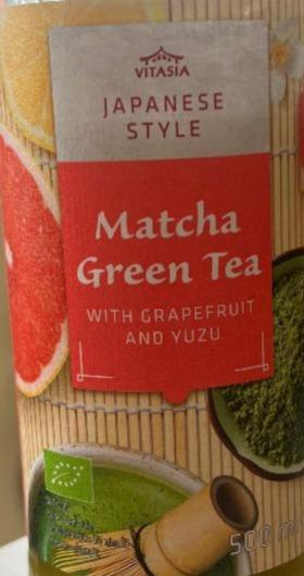 Fotografie - Matcha green tea with grapefruit and yuzu Vitasia