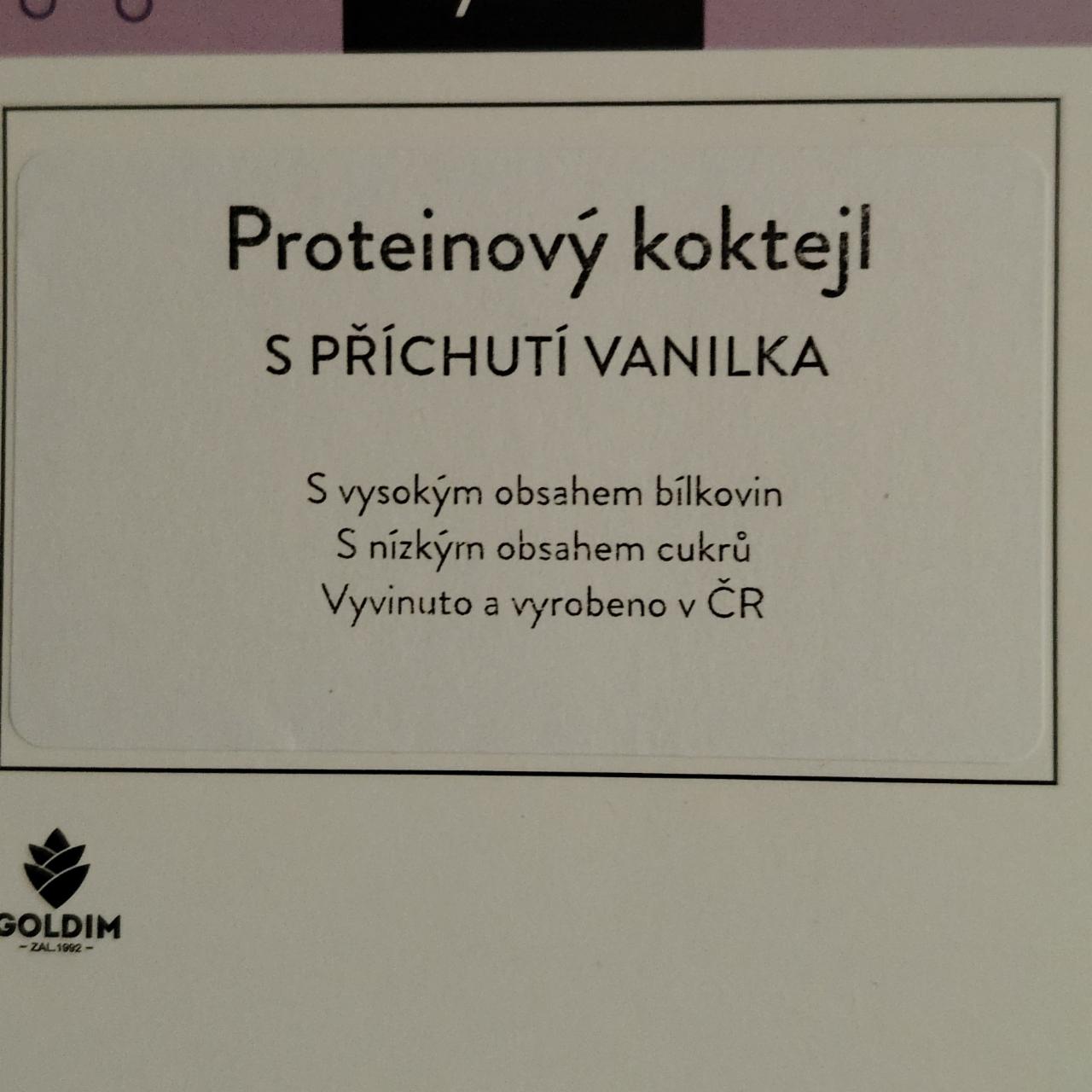 Fotografie - Proteinový koktejl s příchutí vanilka MyKeto