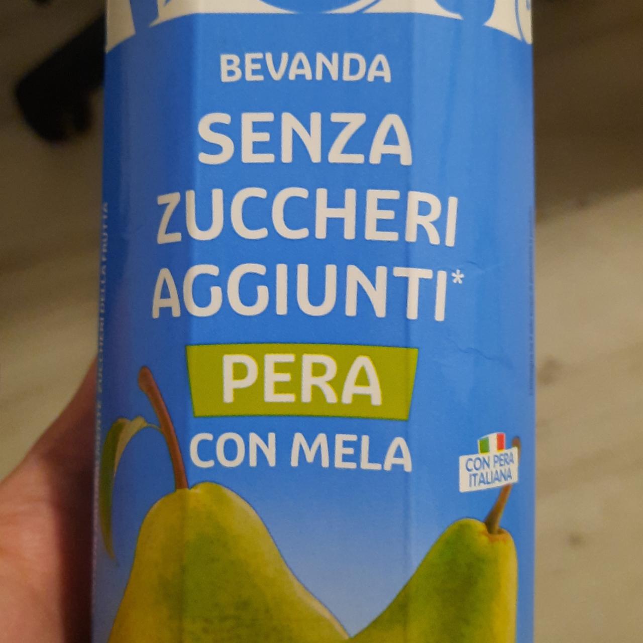 Fotografie - Bevanda pera con mela senza zuccheri aggiunti Carrefour Classic