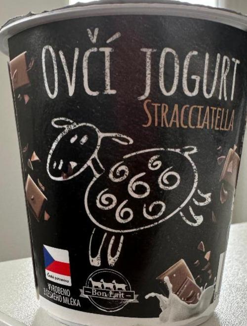 Fotografie - Ovčí jogurt stracciatella Bon Lait