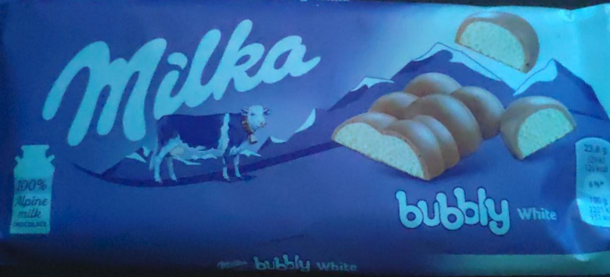 Fotografie - Bubbly white Milka