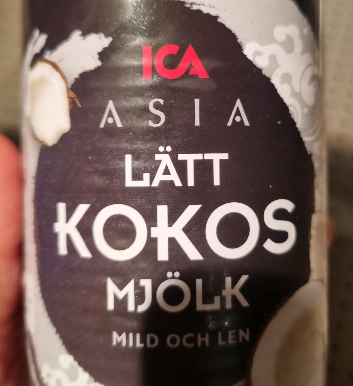 Fotografie - Asia lätt kokos mjölk ICA