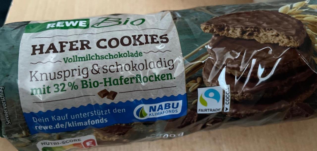 Fotografie - Hafer cookies Rewe bio