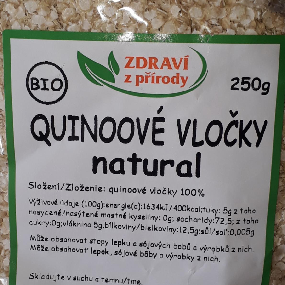 Fotografie - Quinoové vločky natural Zdraví z přírody