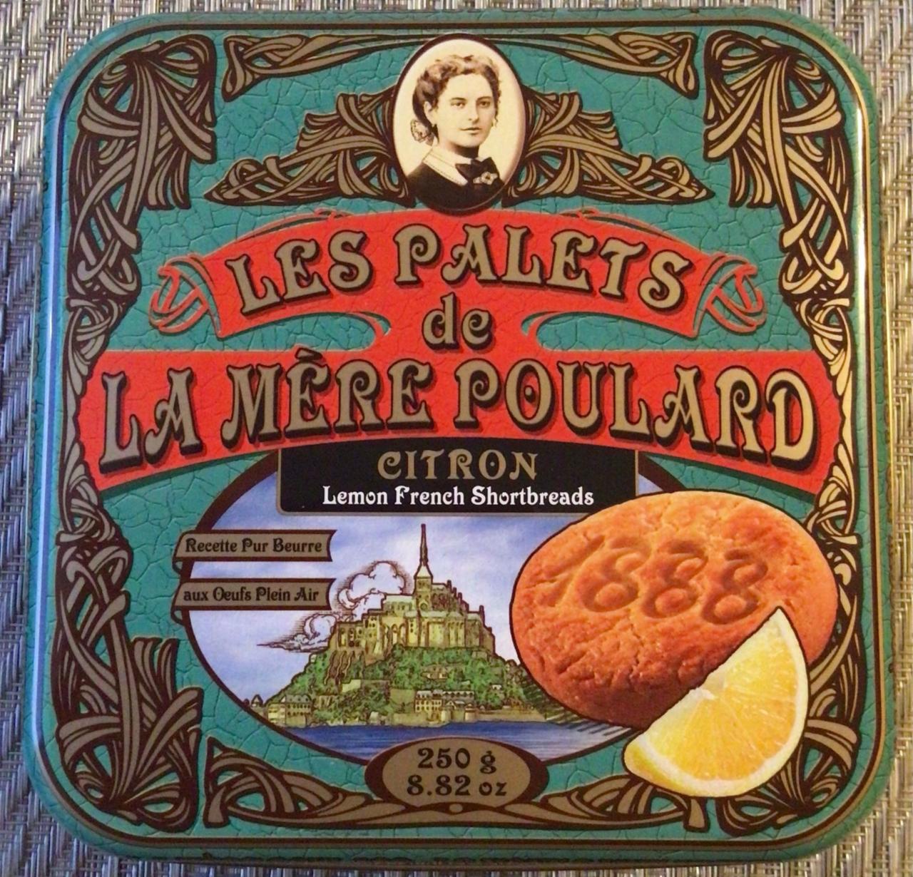 Fotografie - Citron lemon french shortbreads Les Palets de La Mère Poulard